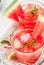 Watermelon juice cooler cocktail