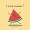 Watermelon love summer