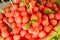 Watermelon in a natural bowl