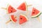 Watermelon popsicle yummy fresh summer fruit sweet dessert