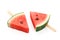 Watermelon popsicle yummy fresh summer fruit sweet dessert