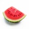 Watermelon Slice Isolated On White - Product Photography