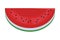 Watermelon slide icon