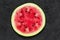 Watermelon, summer, slice, dessert, diet, vegetarian, healthy food