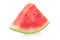 Watermelon triangular slice, clipping path