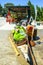 Watermelons at food stand