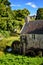 Watermill of Huelgoat, an old and typical water mill in Brittany France