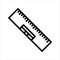 Waterpass ruler building construction tools icon