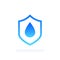 Waterproof vector icon