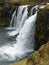 The waters of Kirkjufellsfoss, Iceland