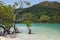 Waterscape, El Nido, Bacuit bay, Palawan island, Palawan province, Philippines