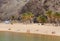 Waterside view to Las Teresitas beach in Santa Cruz de Tenerife