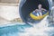 Waterslide in a tube, picture 1