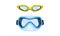 Watertight Diving Goggles for Swimming Underwater Vector Set