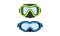 Watertight Diving Goggles for Swimming Underwater Vector Set