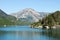 Waterton lake and mountain