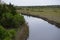 Waterways flow throughout the Egans Creek Greenway on Amelia Island, Florida