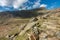 Watkin Path,lower levels leading up to Mount Snowdon,Snowdonia,Wales,United Kingdom