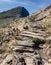 Watkin Path,lower levels leading up to Mount Snowdon,Snowdonia,Wales,United Kingdom