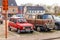 Watou, Belgium - APRIL 6, 2019: Renault 4. Close-up photo