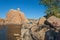 Watson Lake and Moon