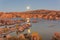 Watson Lake Supermoon Rising