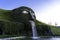 Wattens, Austria - April 1, 2019: The entrance to Swarovski Crystal Worlds Swarovski Kristallwelten in Wattens. Swarovski