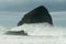 Wave Breaking in front of Chief Kiawanda Monolith