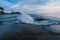 Wave Breaking Tide Pool Sunset Nature Neil Island