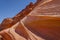 The Wave - Close up of sandstone fin formation