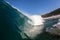 Wave Crashing Blue Sea Water