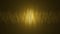 Wave curtain, gold background, organic gold texture Seamless digital loop animation in the AI era