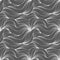 Wave dark monochrome seamless pattern