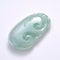Wave Jade sculpture gemstone pendant