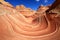 The Wave Navajo Sand Formation in Arizona USA