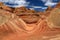 The Wave Navajo Sand Formation in Arizona USA