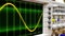 Wave on oscilloscope