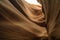 Wave pattern of Sandstone slot of Lower Antelope, Arizona