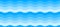 Wave seamless pattern. Abtract sea or ocean background