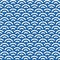 Wave simple seamless pattern