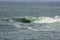 Wave on vidigal beach, known as sheraton slab in rio de janeiro