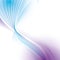 Wave wallpaper shiny blue purple background icon. Vector graphic