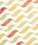 Wave wooden pattern