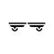 waveboard vehicle glyph icon vector illustration