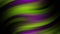 Waved ink green and violet background