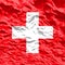 Waved Switzerland Flag