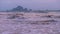 Waves on Ao Nang Beach in Low Season, Krabi Province, Thailand