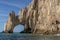 Waves on arch rocks in cabo san lucas mexico