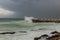 Waves at Beirut Corniche