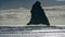 Waves breaking at Wharariki Beach, Golden Bay, New Zealand